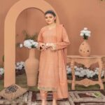 FN 08 Multi Jacquard Lawn 3 Piece Unstitched