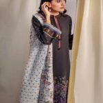 GA Black Lawn 3 Piece Unstitched